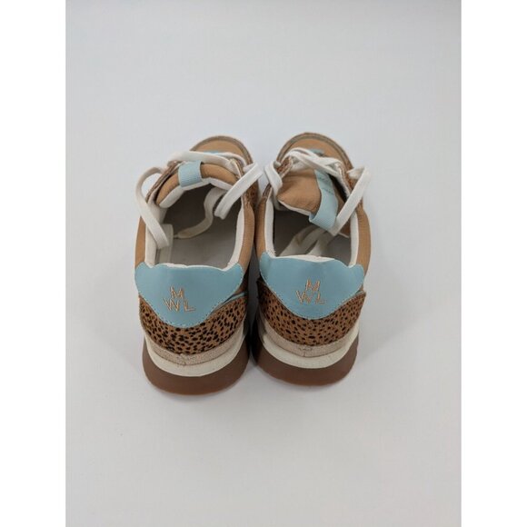 Madewell Kickoff Trainer Sneakers Womens Size 7M Faraway Sky Multi NA848 - Picture 4 of 12